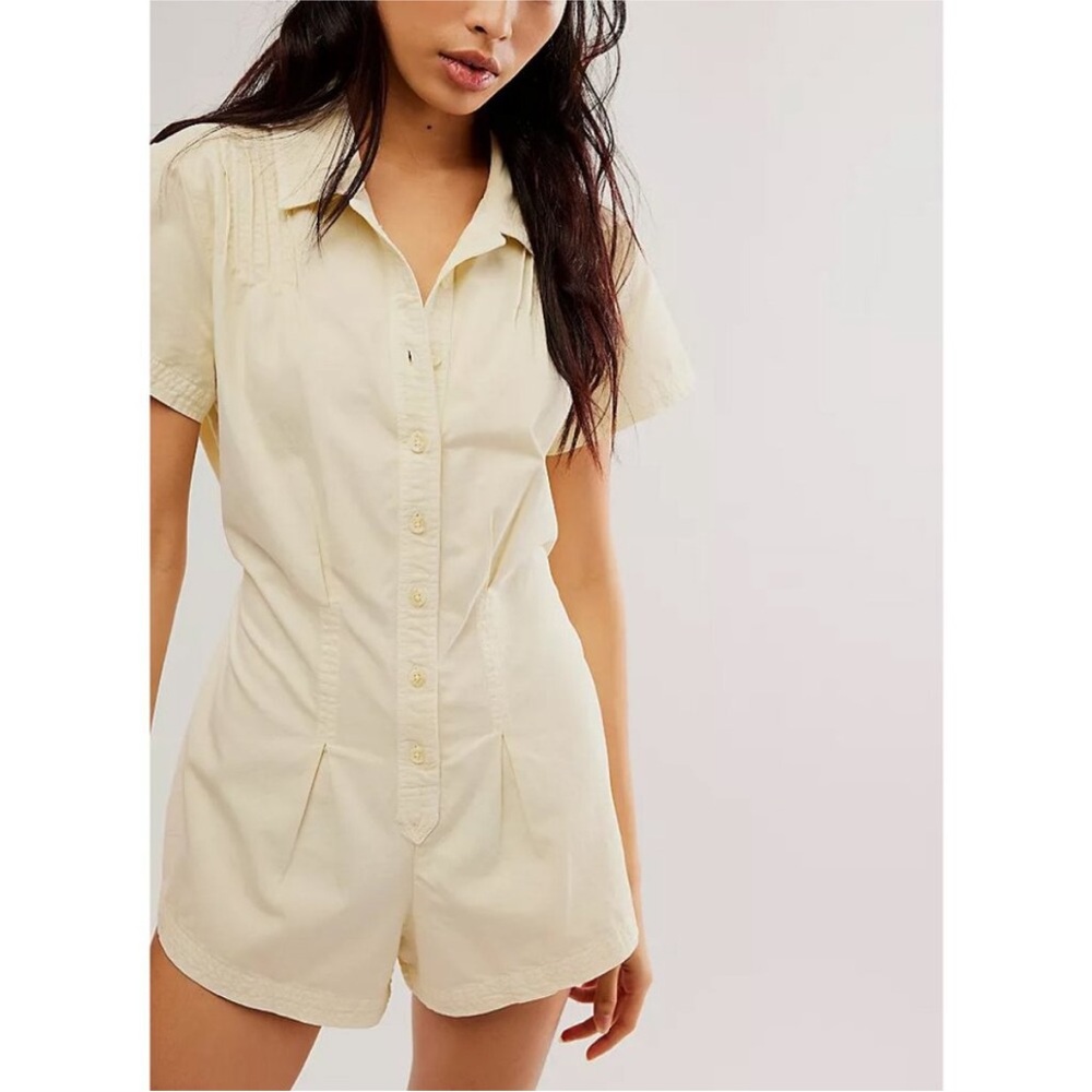 FREE PEOPLE Keep It Crisp Shortall / Tofu
